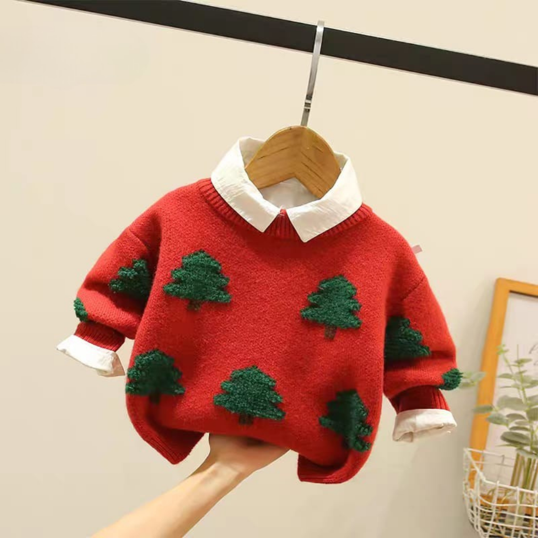 Christmas little man sweater