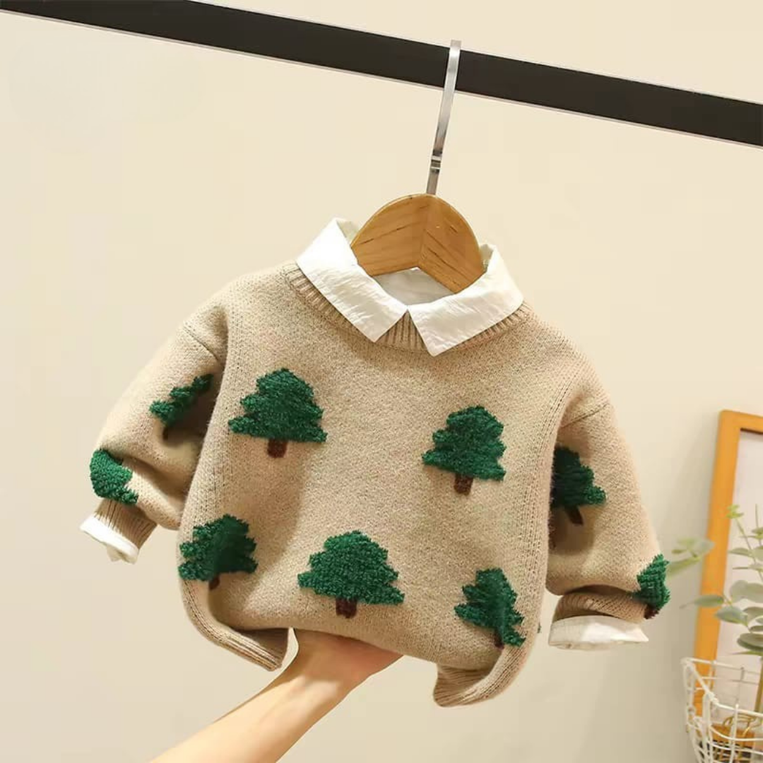Christmas little man sweater
