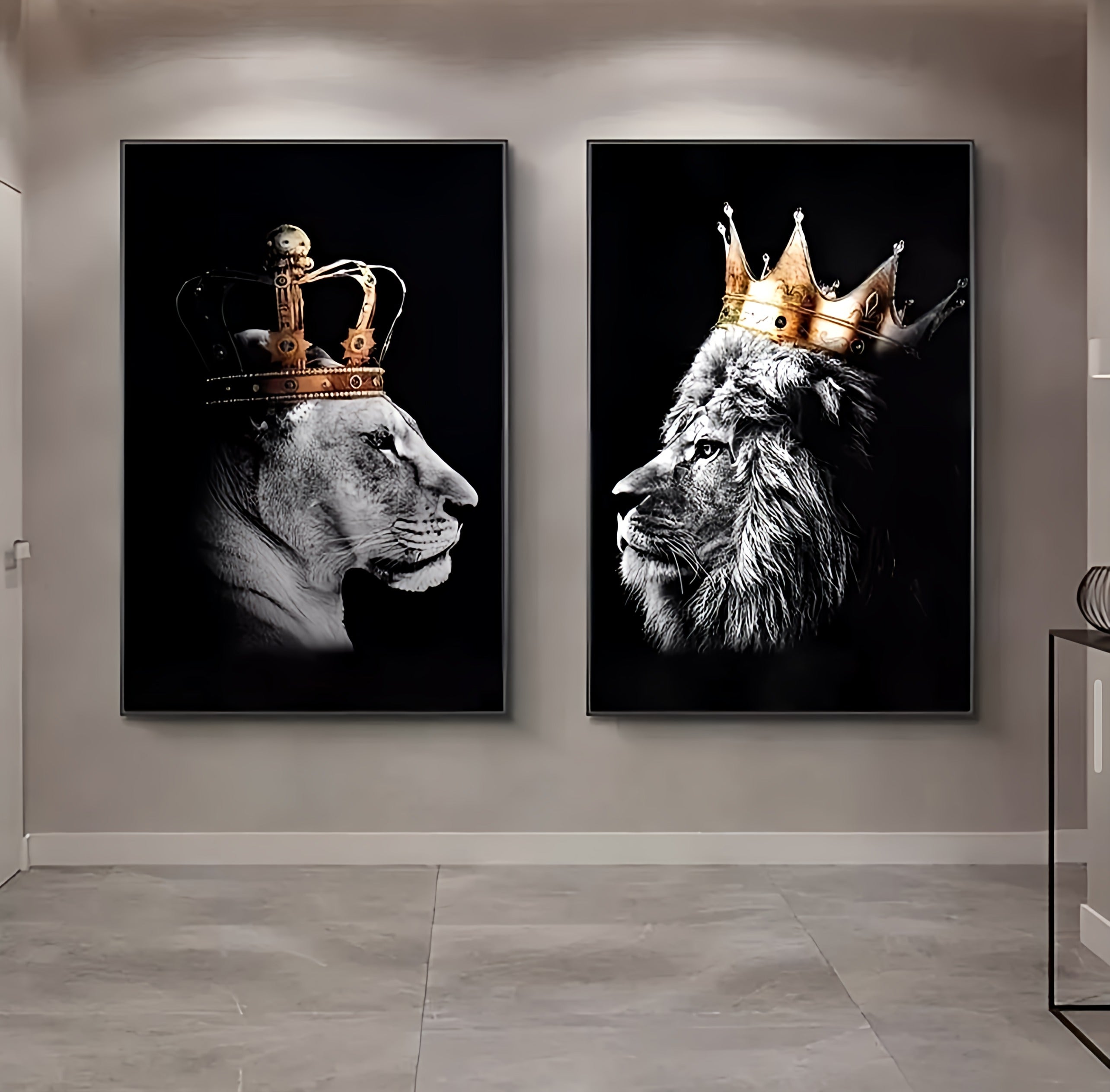 Their Majesties Canvas
