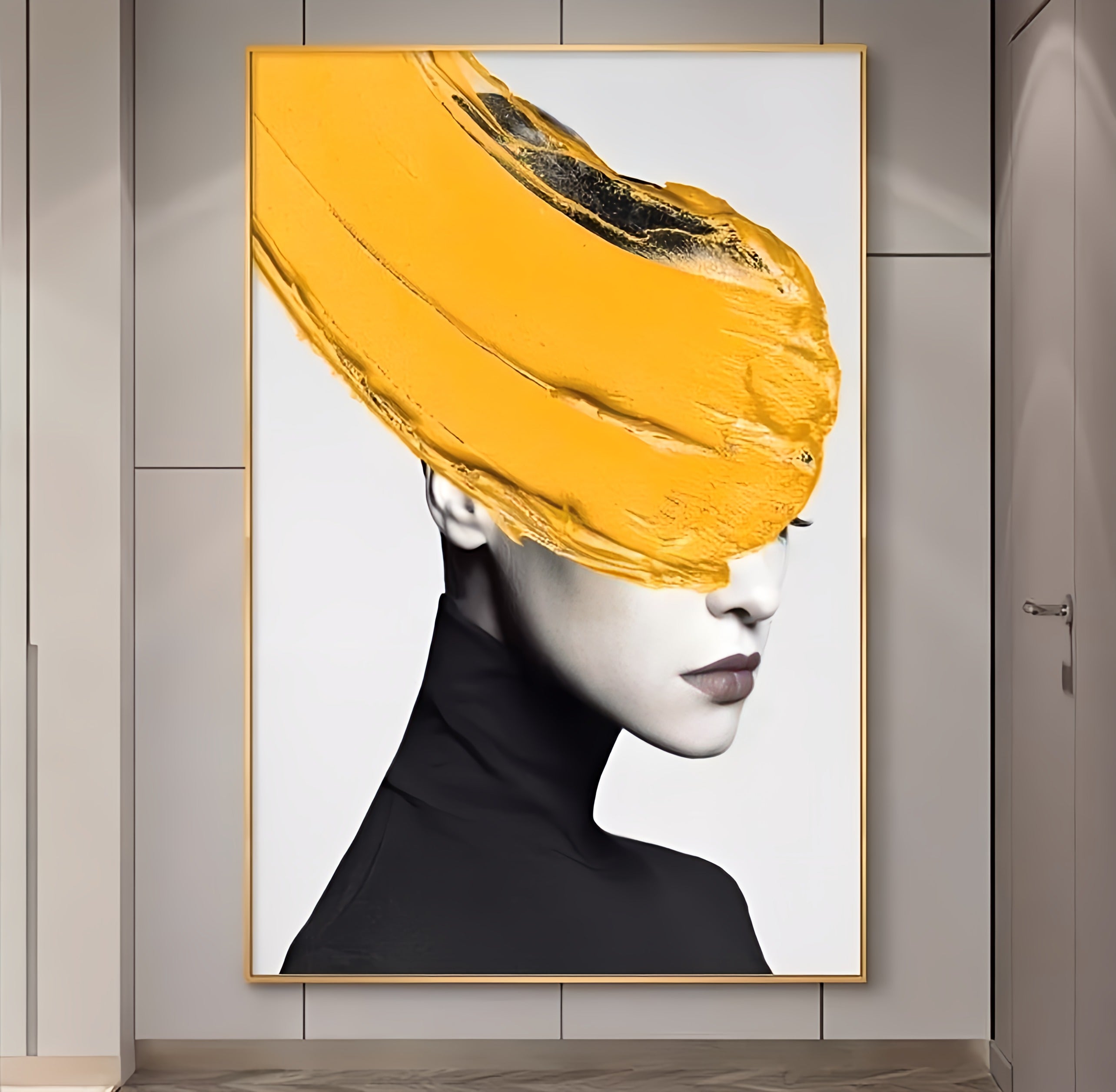Abstract Beauty Woman Canvas