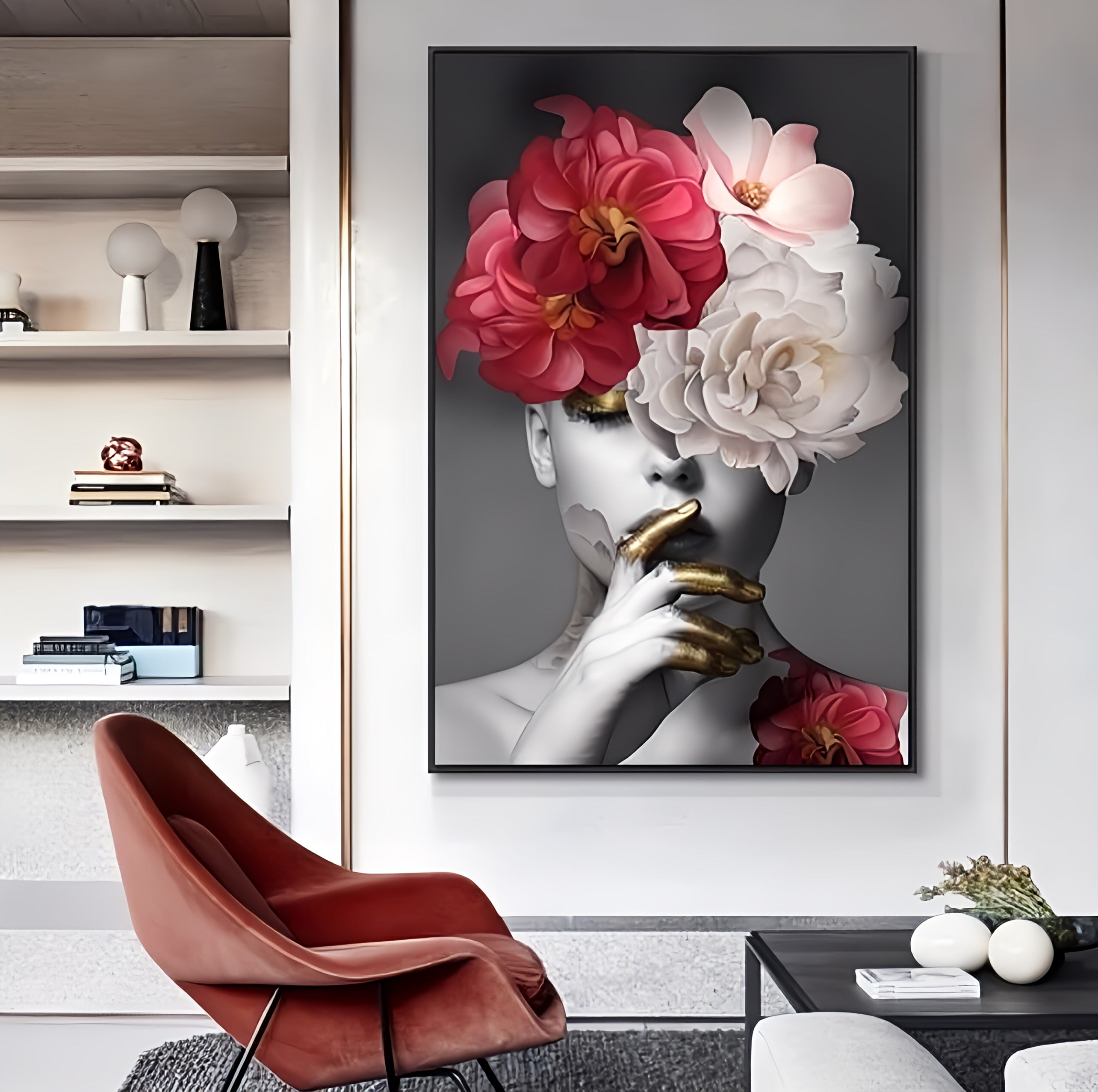 Flower Women Canvas