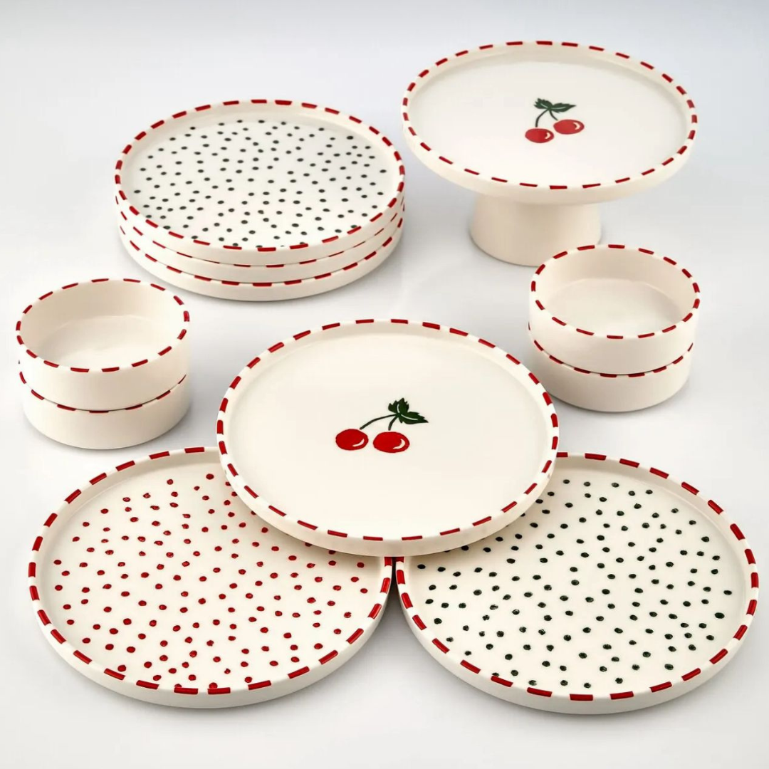 Cherry Breakfast Set