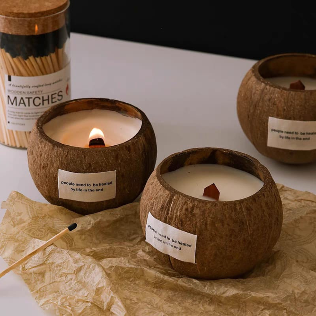 Romantic scented candle