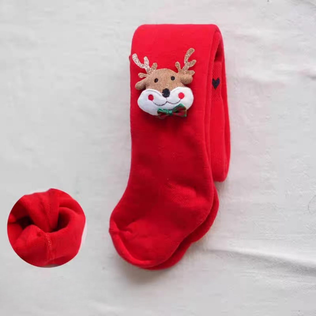 Christmas baby tights