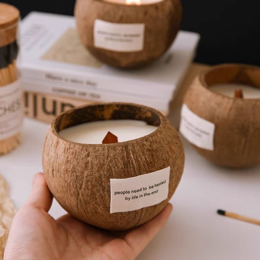 Romantic scented candle