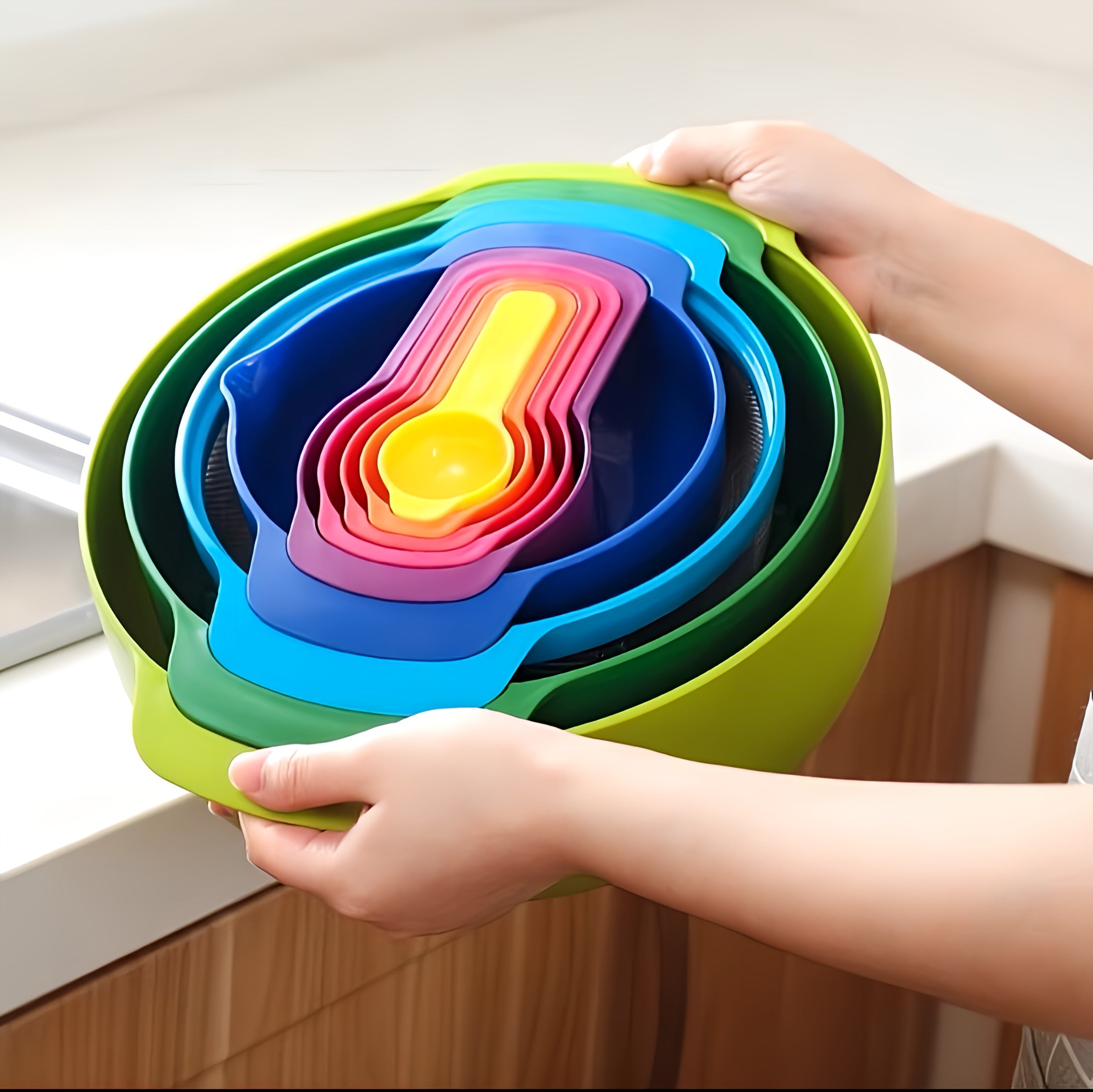 Mixing Bowl 9 Piece Set