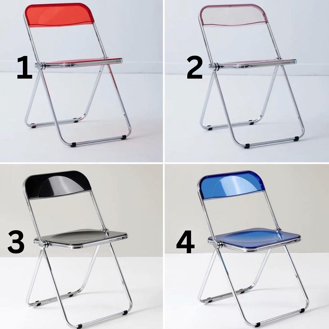 Foldable Acrylic Chair