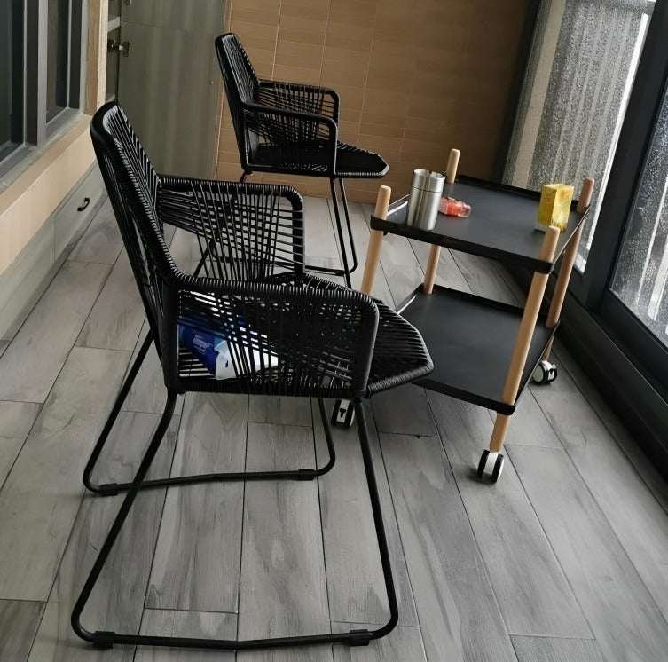 Nordic Rattan Dining Chairs