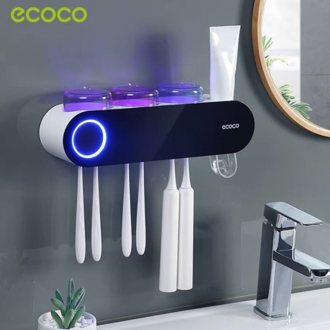 Ecoco UV Sterilization Toothpaste Dispenser