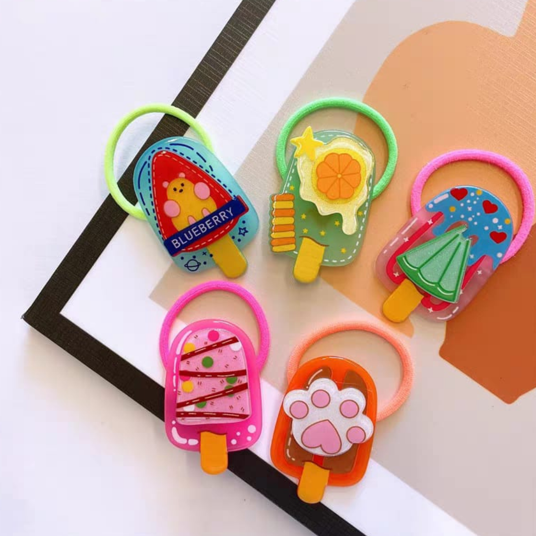 Ice cream rubber band