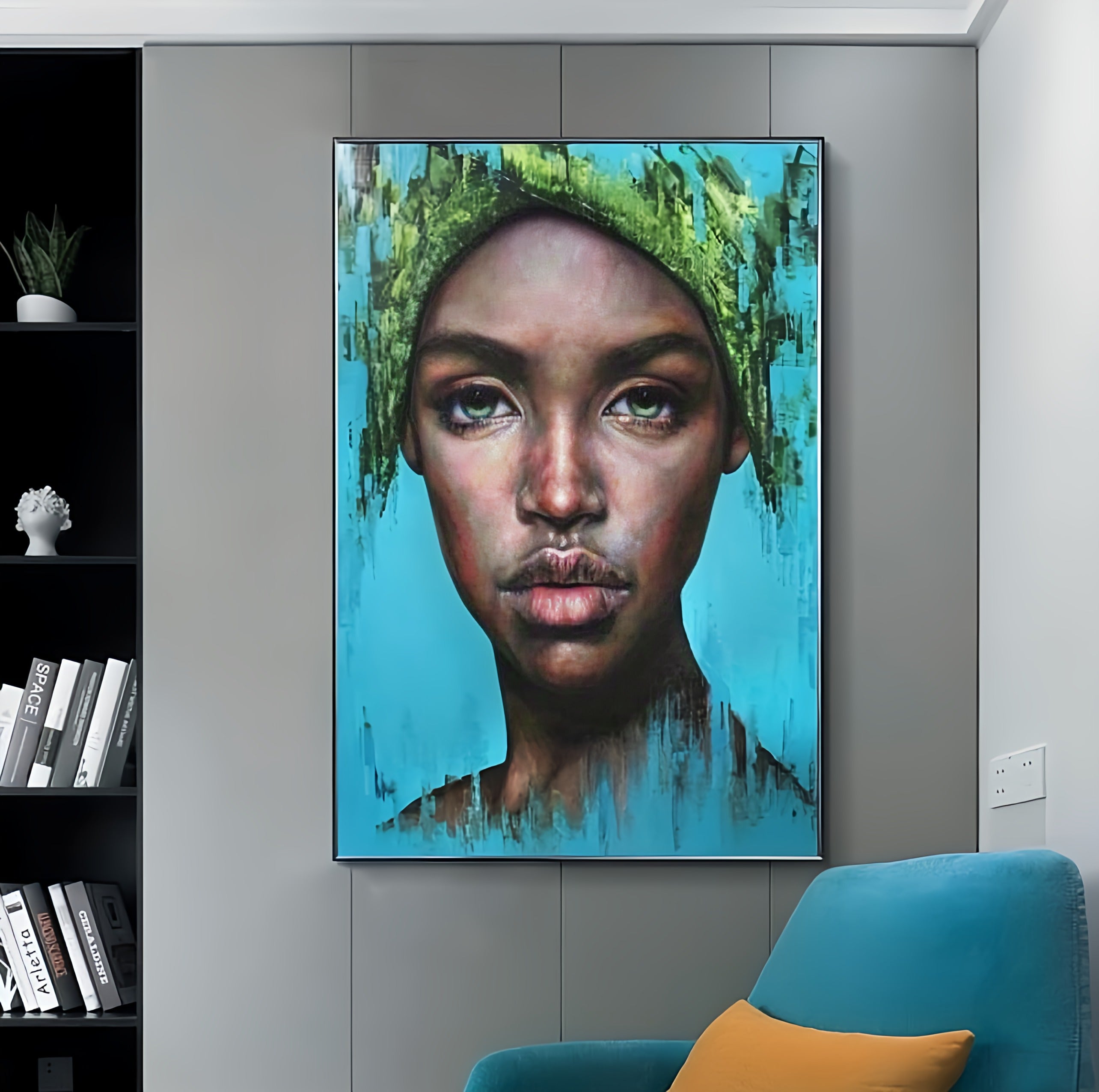 Beautiful African Woman Portrait