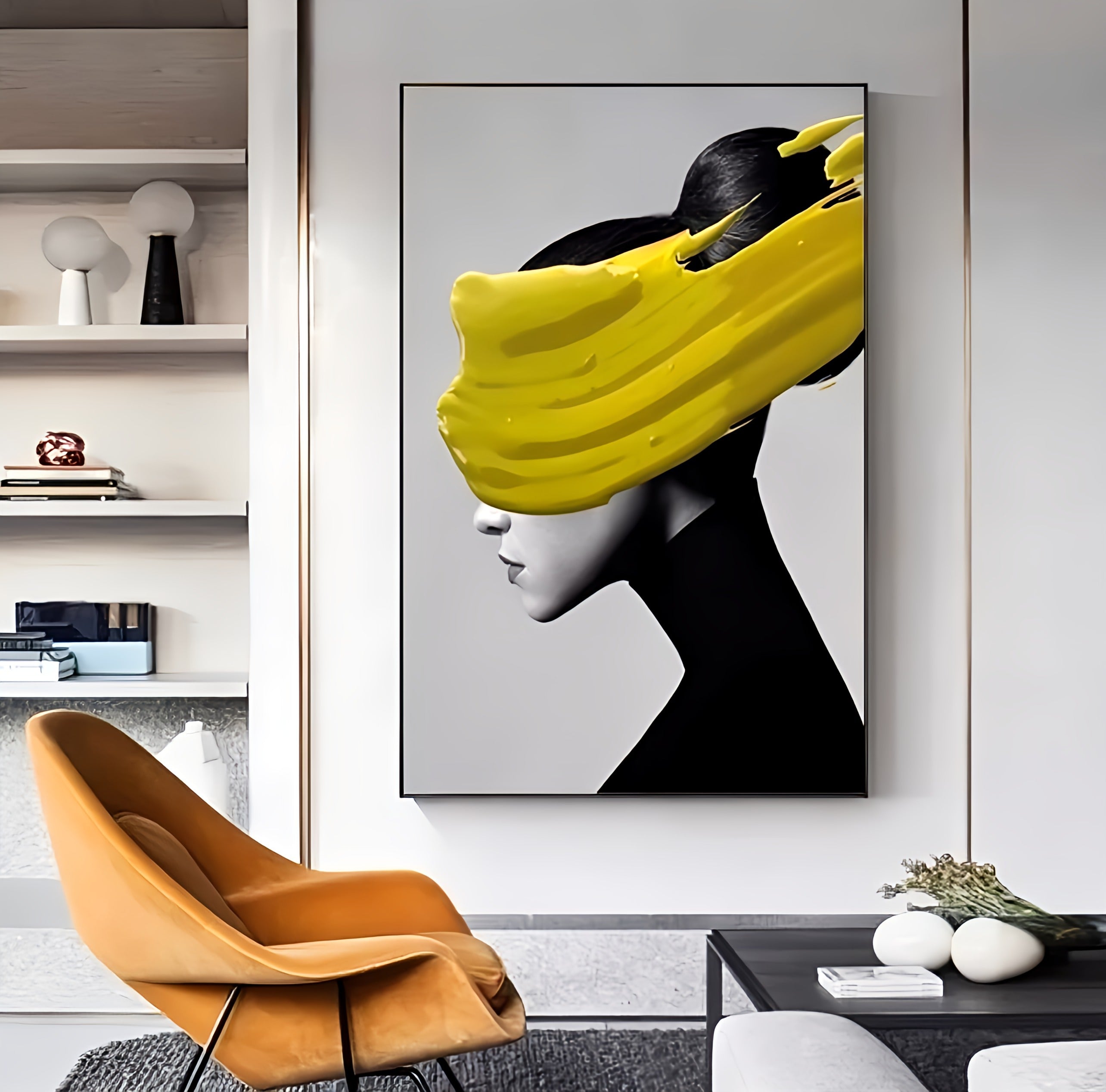 Abstract Beauty Woman Canvas