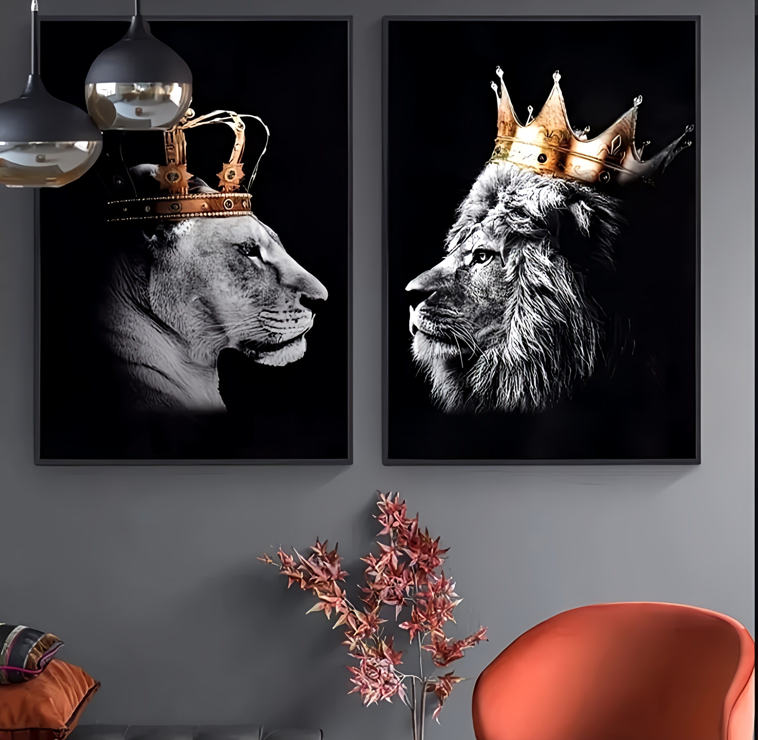 Their Majesties Canvas