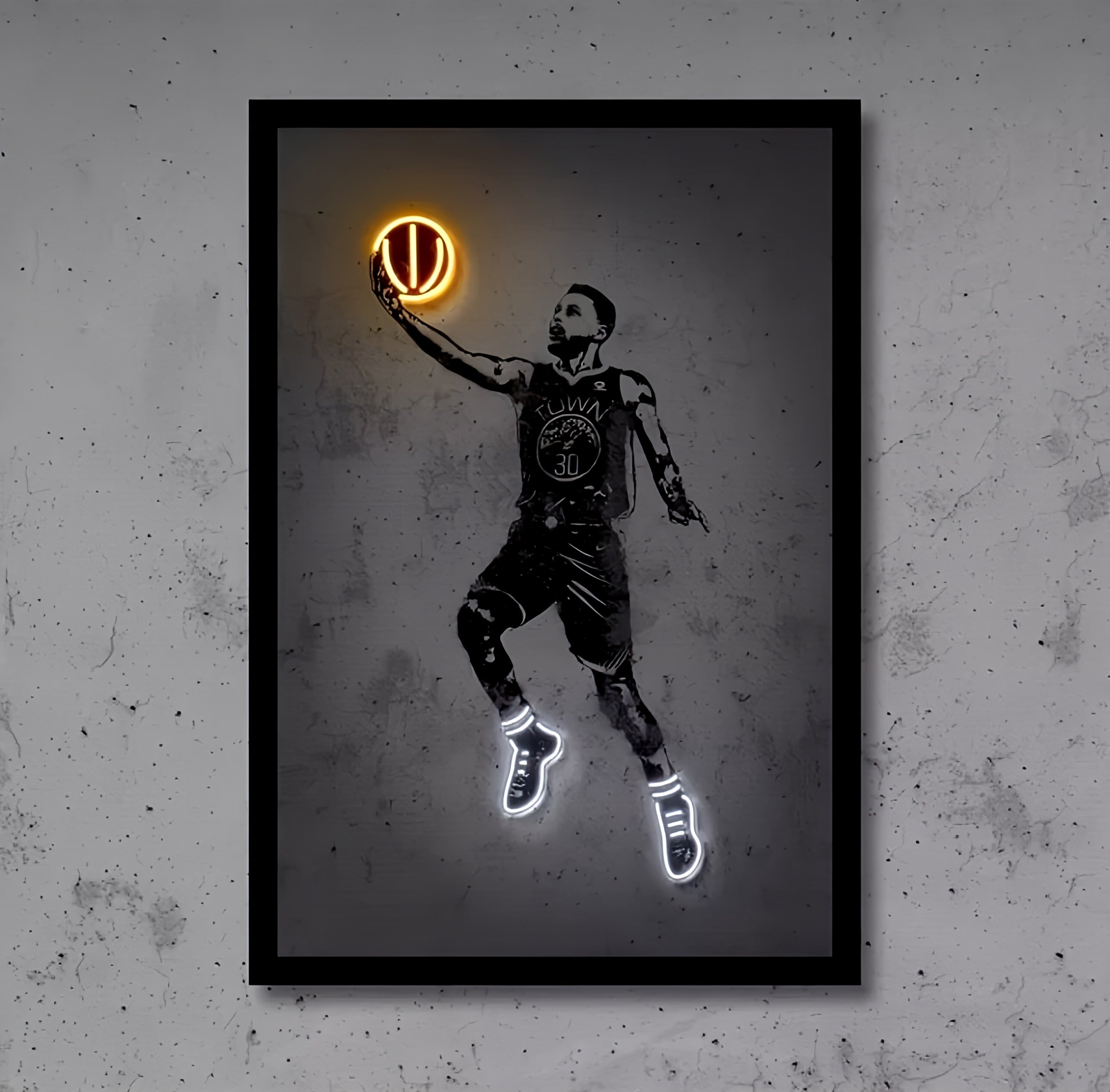 Basketball Player Canvas