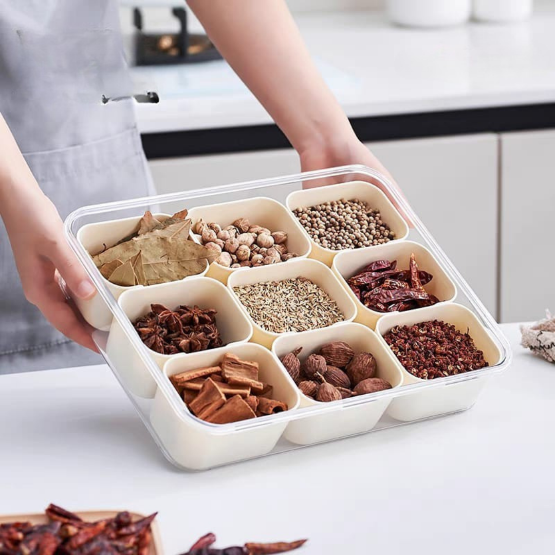 Cooking helper storage box