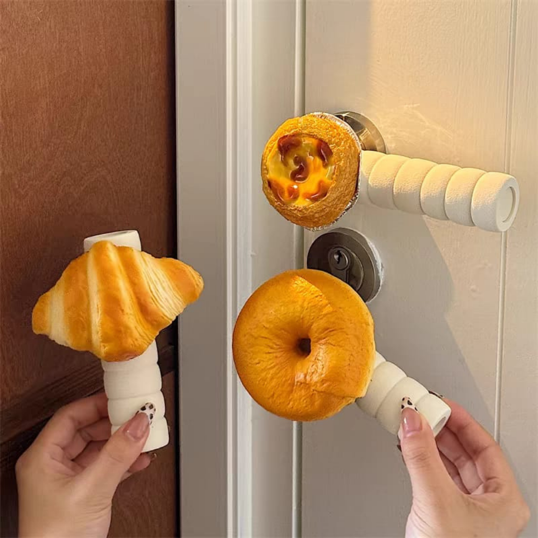 Donut croissant door handle protection