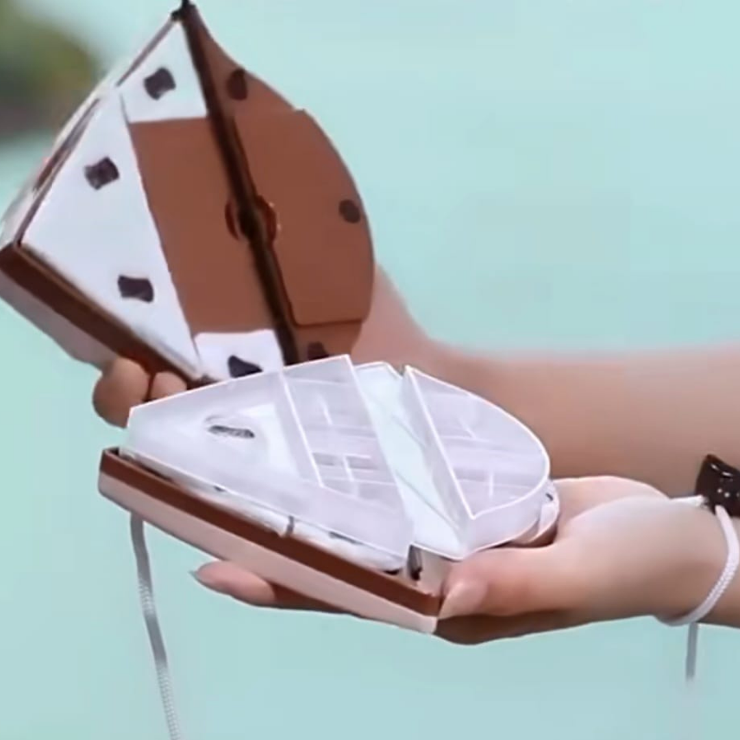 Double face Glass cleaner