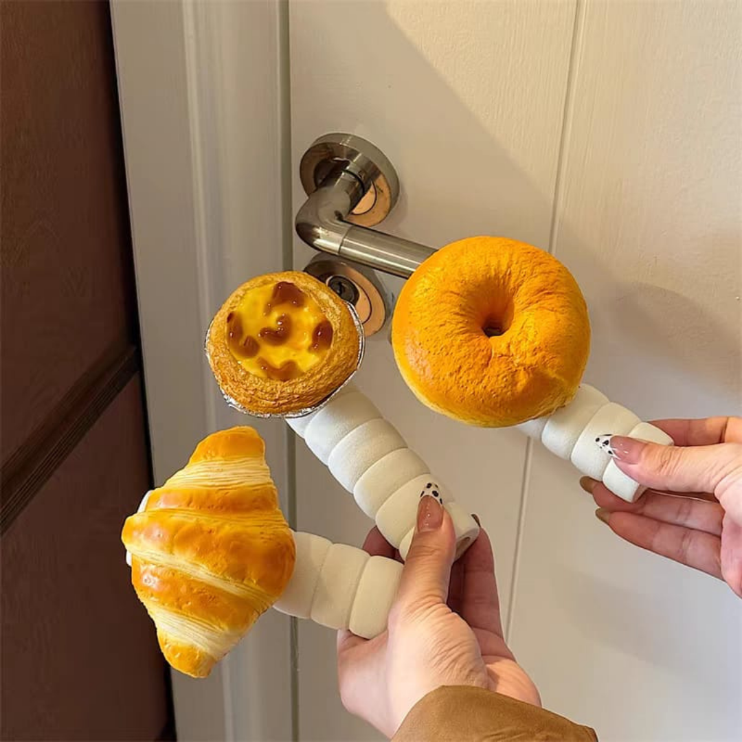 Donut croissant door handle protection