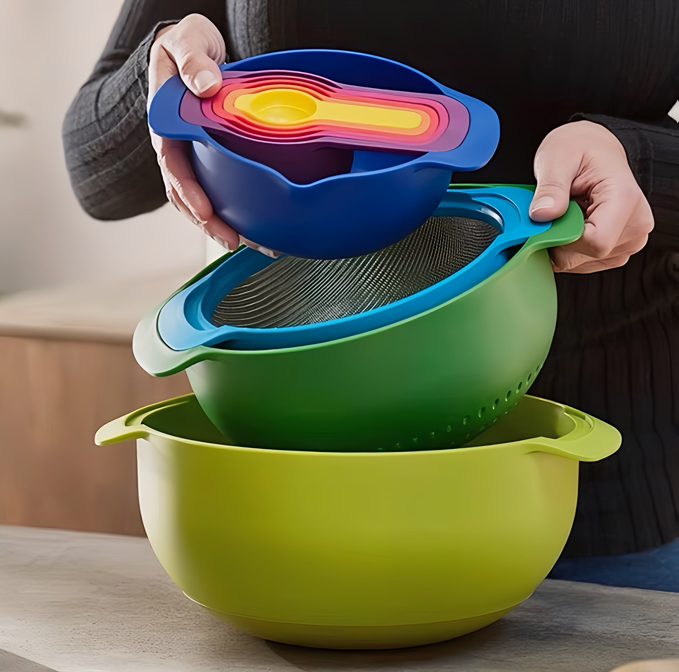Mixing Bowl 9 Piece Set