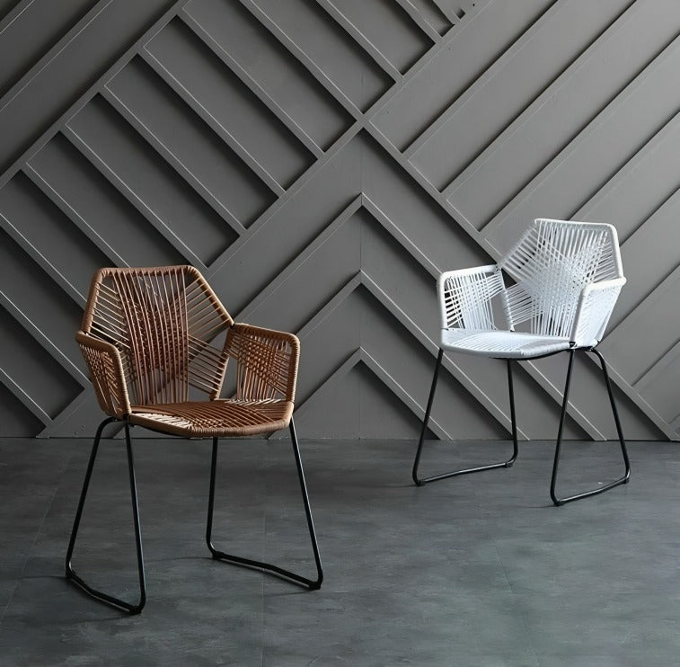 Nordic Rattan Dining Chairs