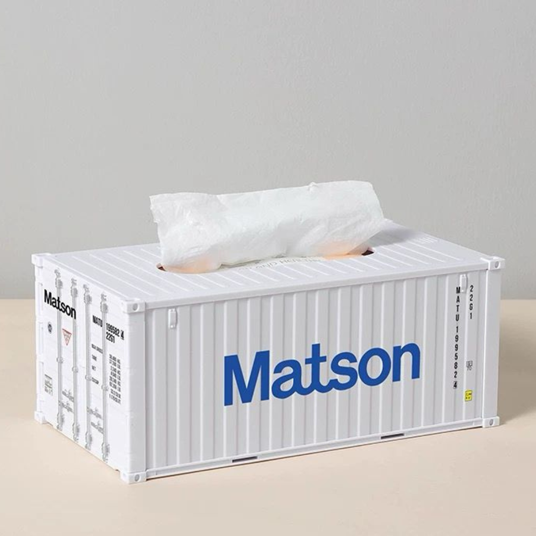 Shipping Container Tissue Box