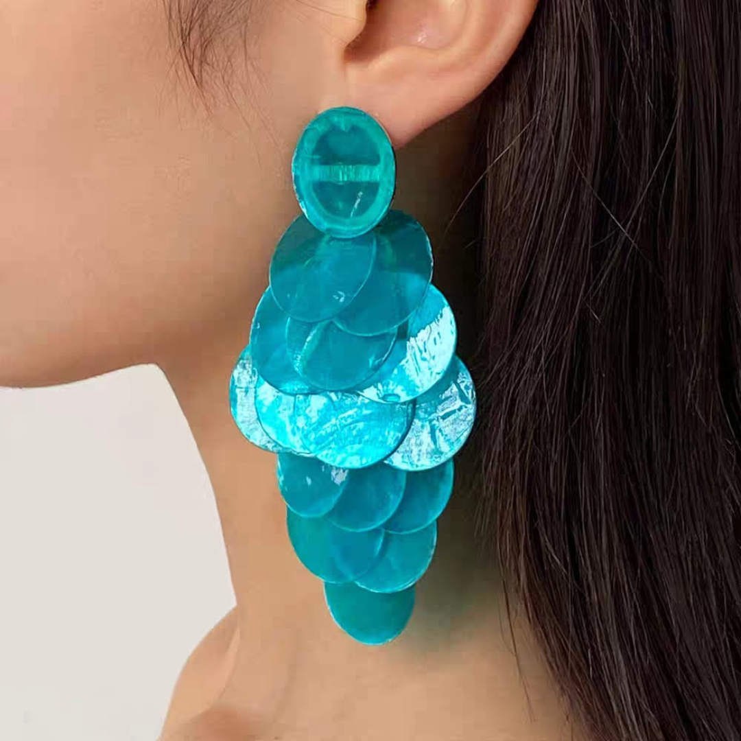 Mermaid earrings