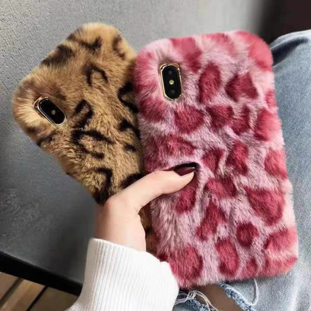 Tiger print phone cover