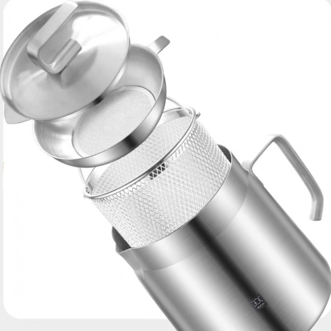 3 in 1 Fryer Oil With Strainer sale