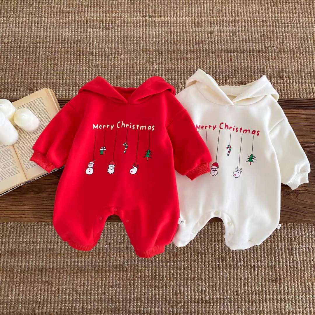 Christmas baby overall