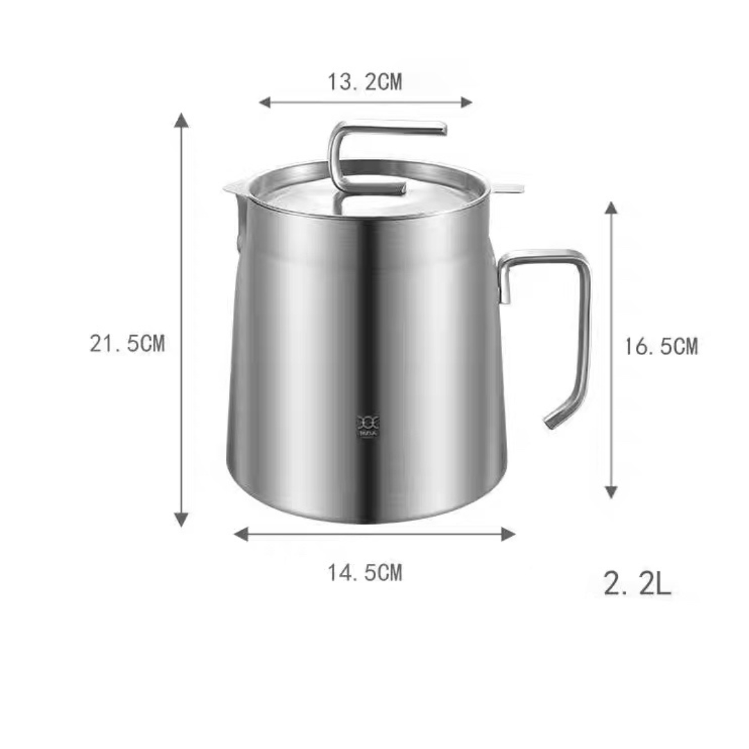 3 in 1 Fryer Oil With Strainer sale