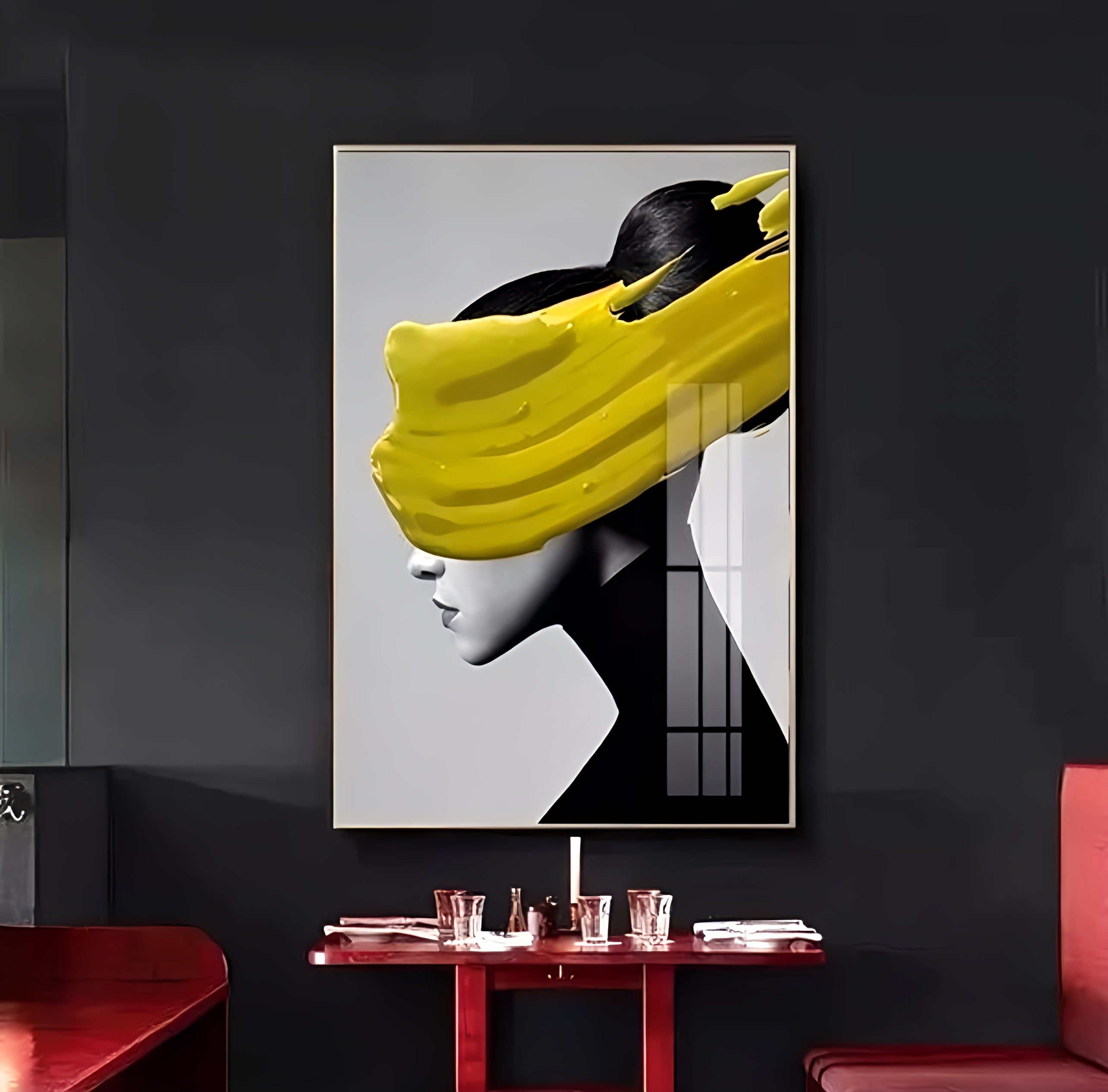 Abstract Beauty Woman Canvas