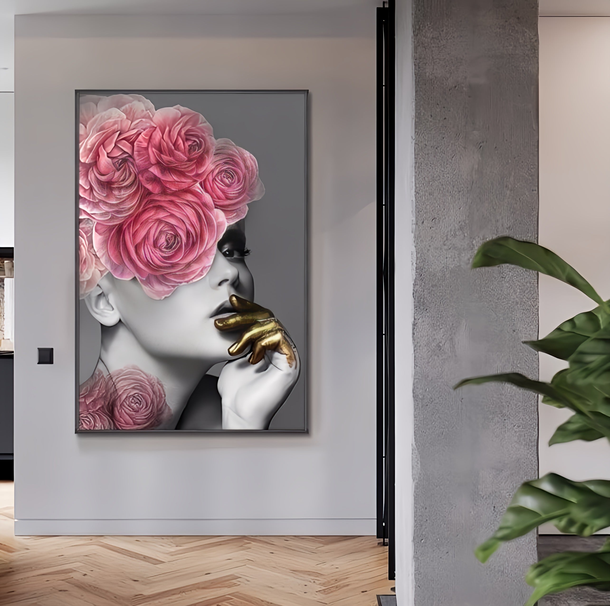 Flower Women Canvas