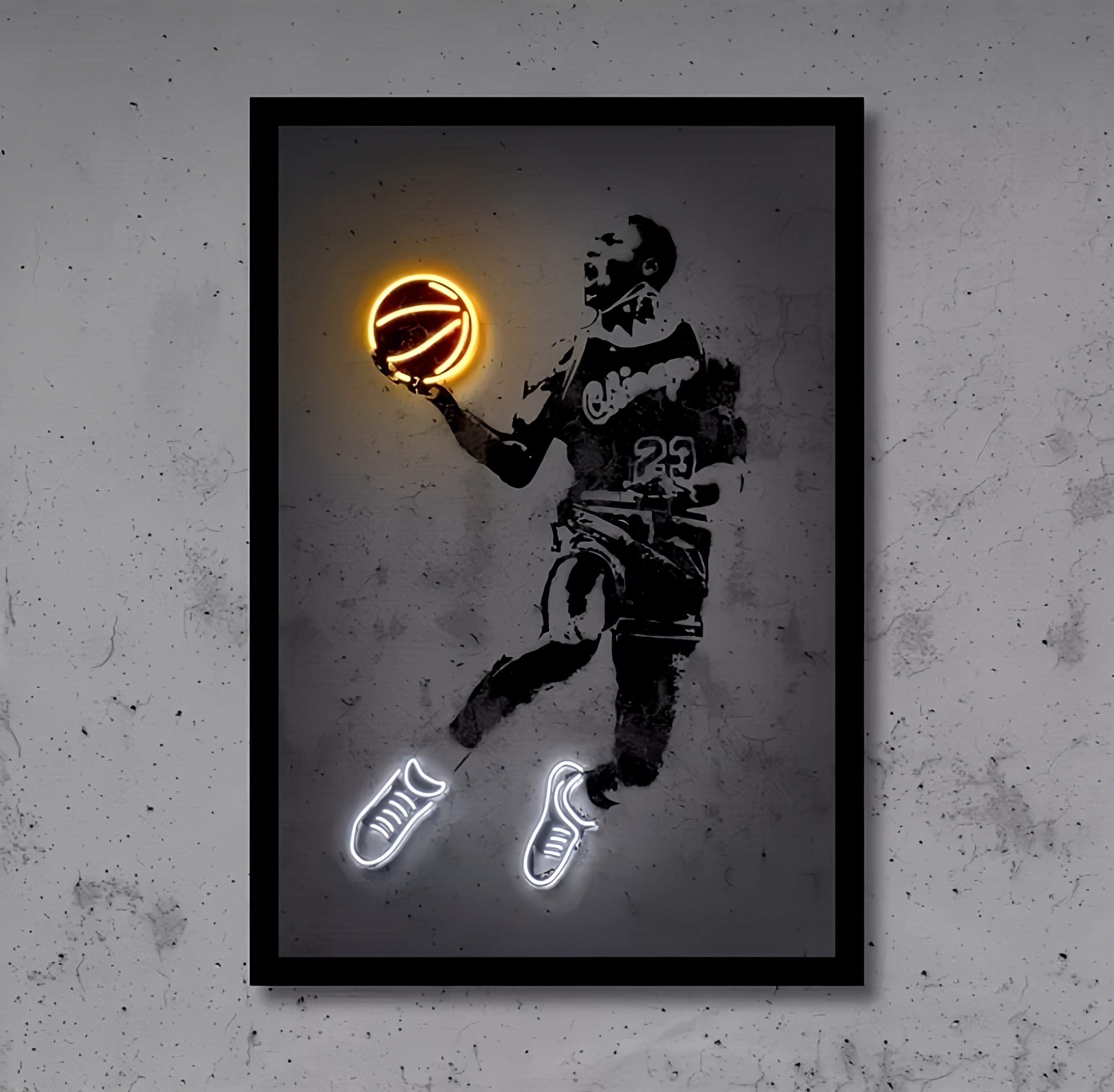 Basketball Player Canvas