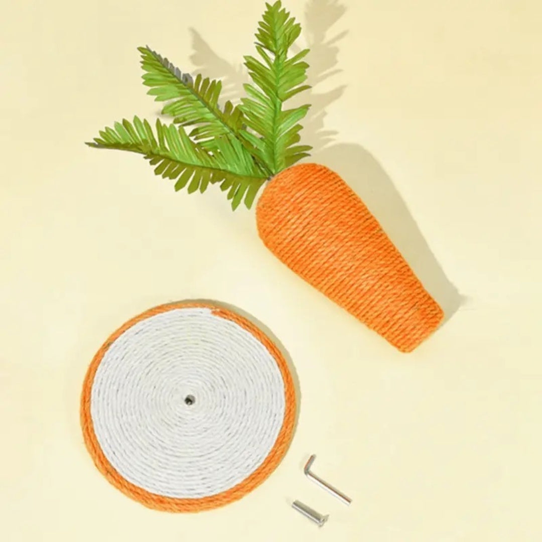 Carrot Scratching Post