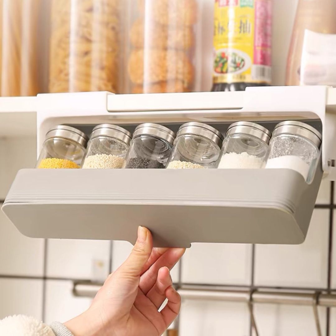 Spices Jar Set With Rack