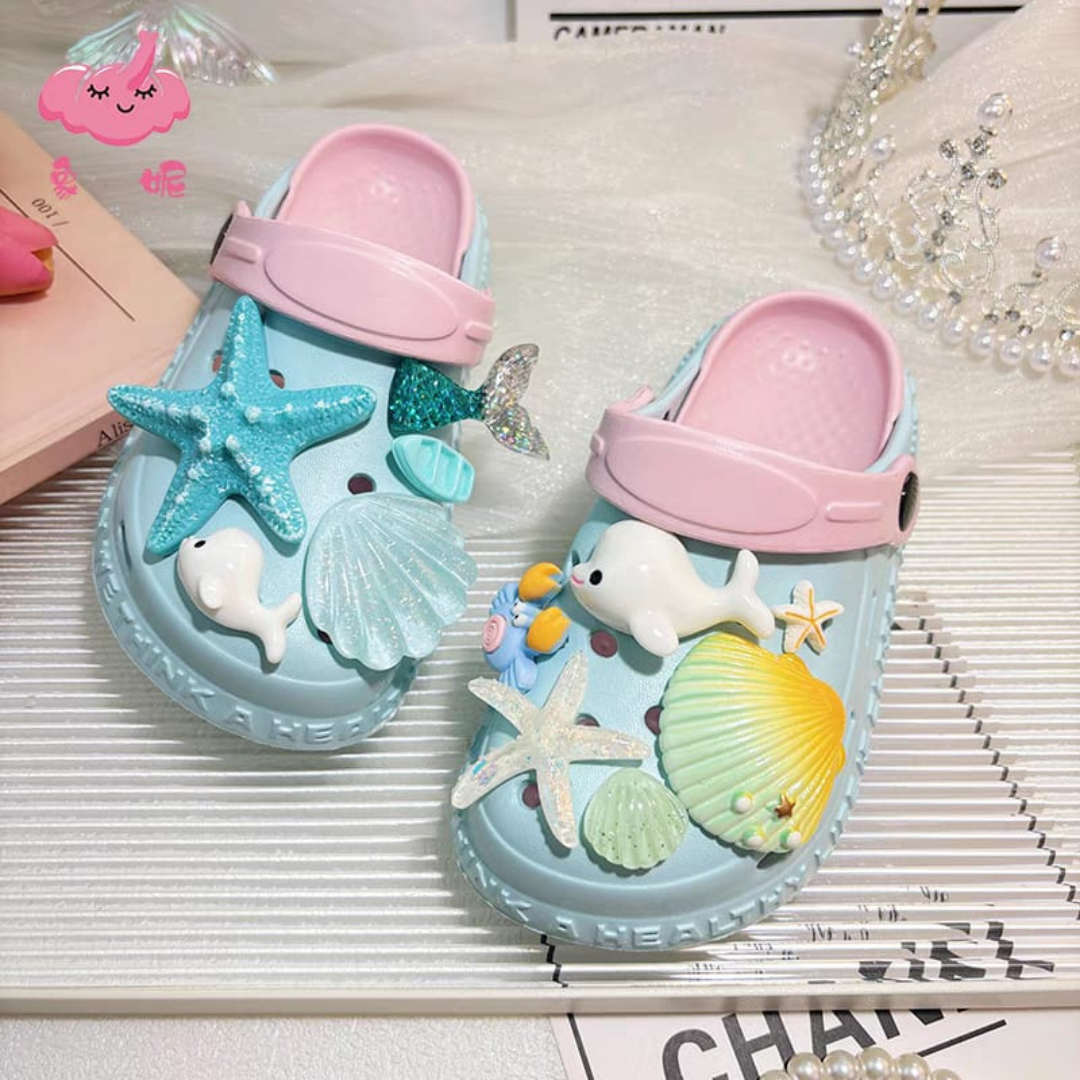 Dolphin slippers