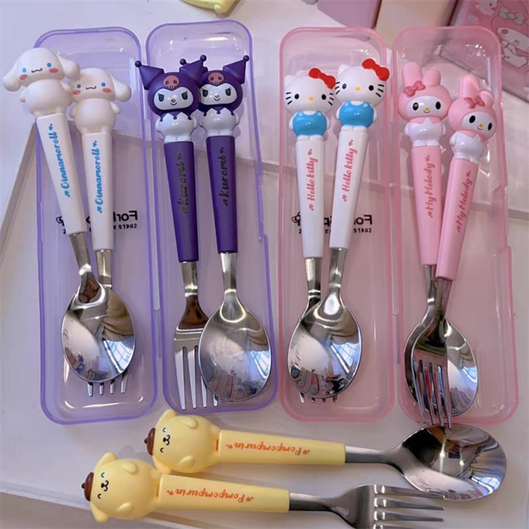 Lunch box cutleries