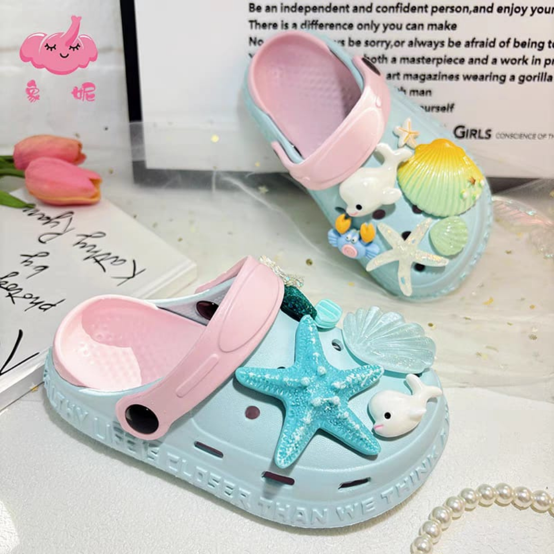 Dolphin slippers