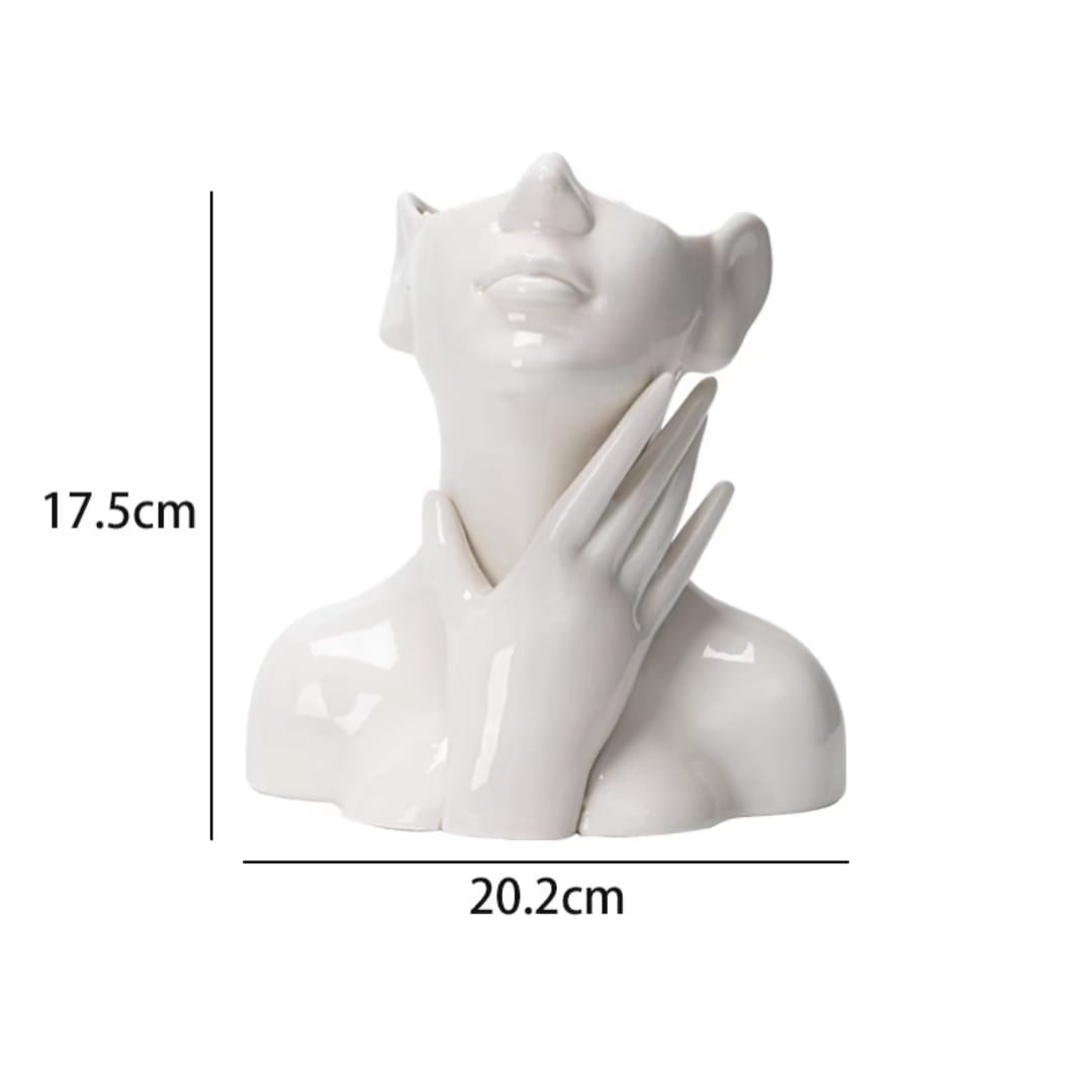 Feminine table vase