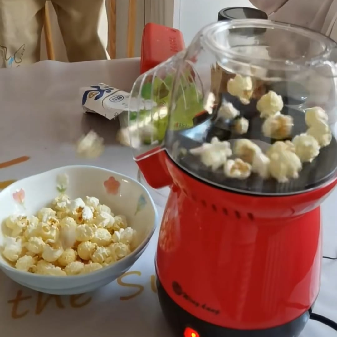 Electric popcorn machine
