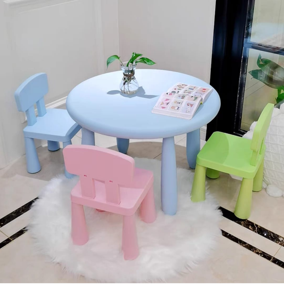 Let's Play kids chairs and table set