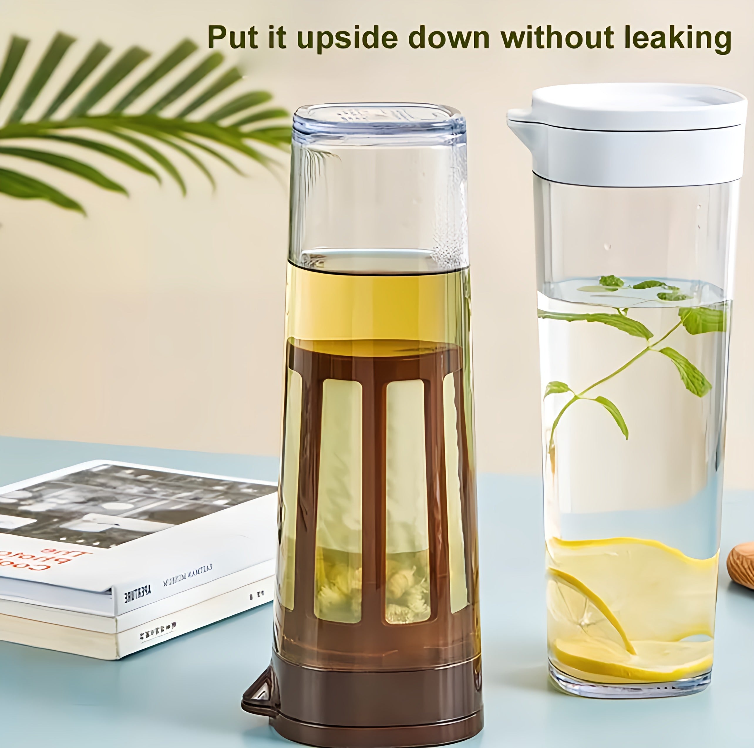 Beverage jug plastic pitcher.