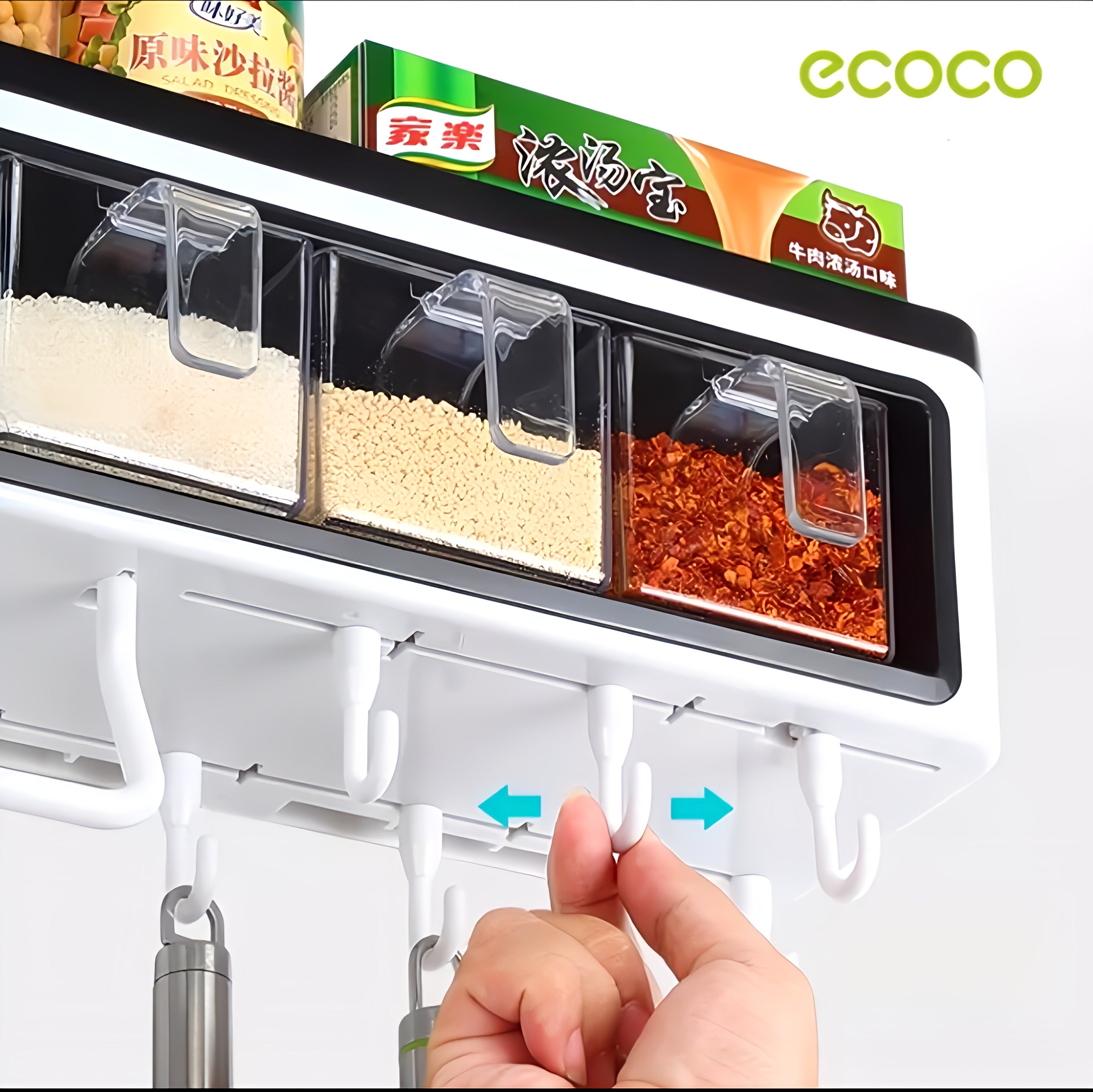 Ecoco Wall-Mounted Storage Rack