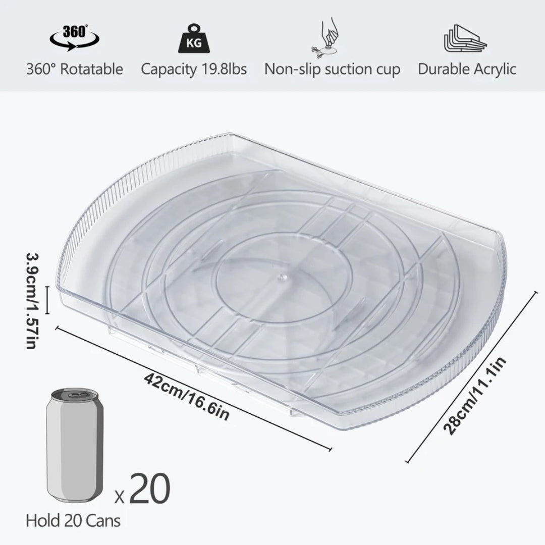 Lazy Susan Turntable Refrigerator Tray sale