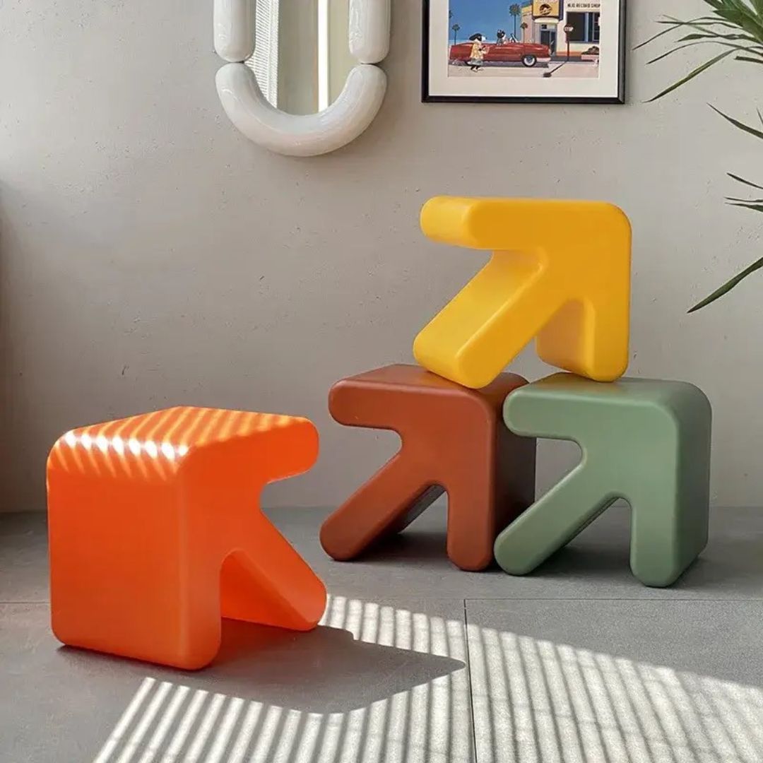Stylish Arrow Stool