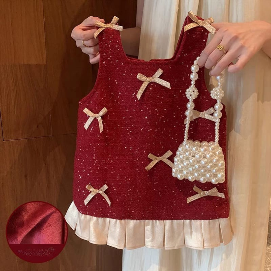 Christmas baby girl dress