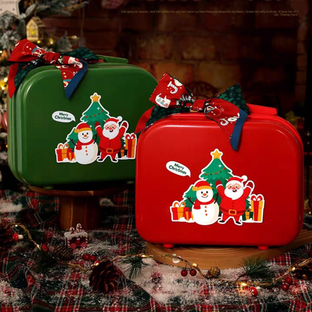 The Christmas gift box