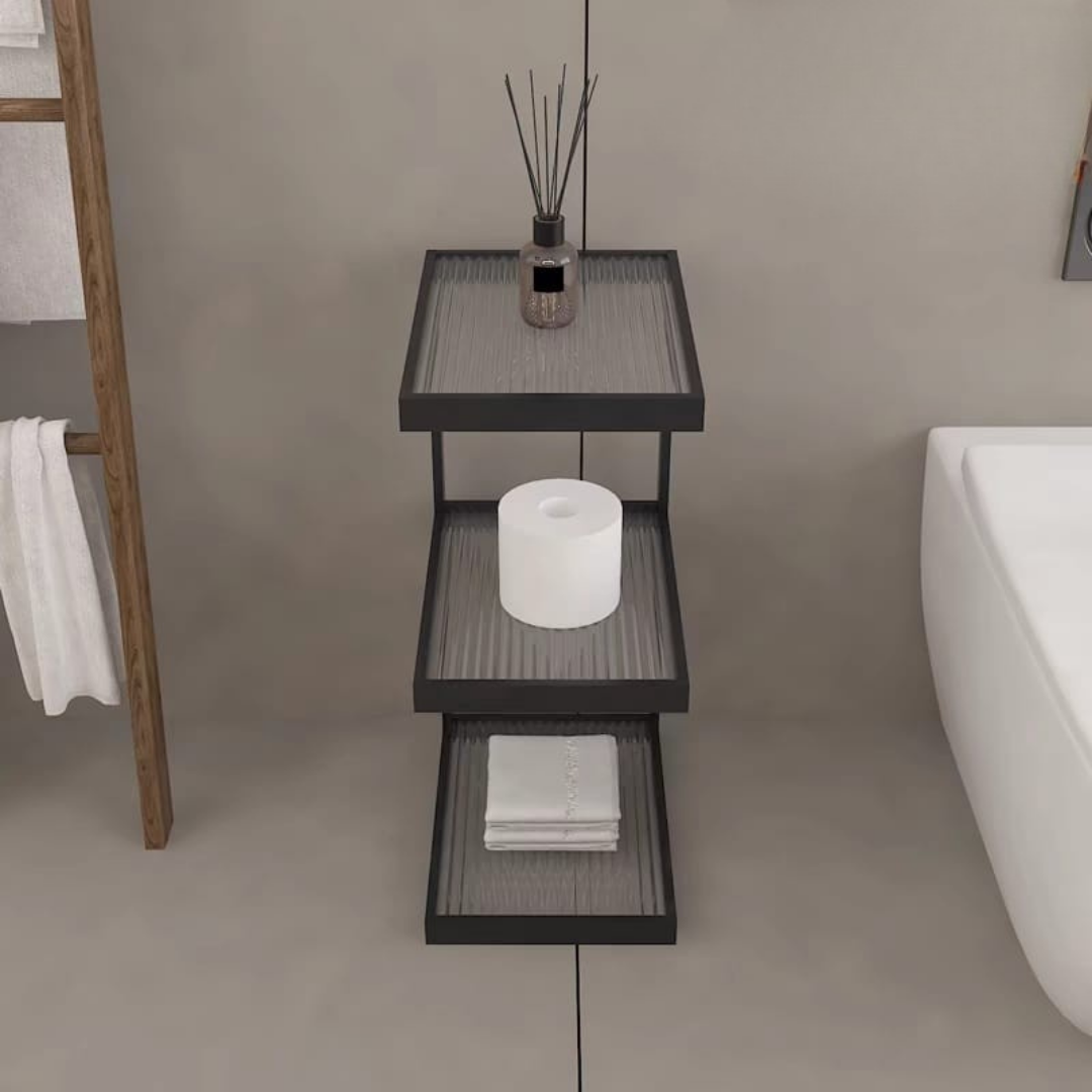 Reasy bathroom organizer racks