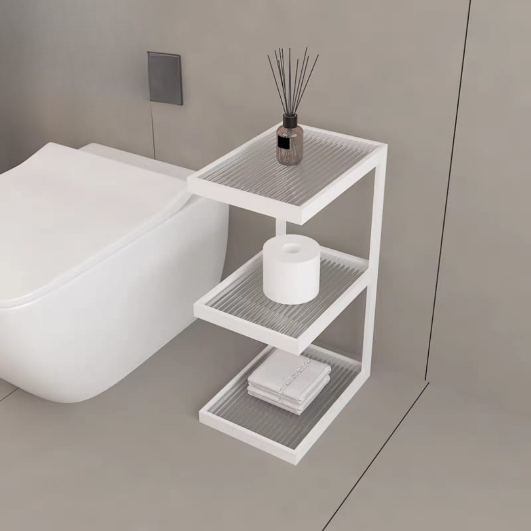 Reasy bathroom organizer racks