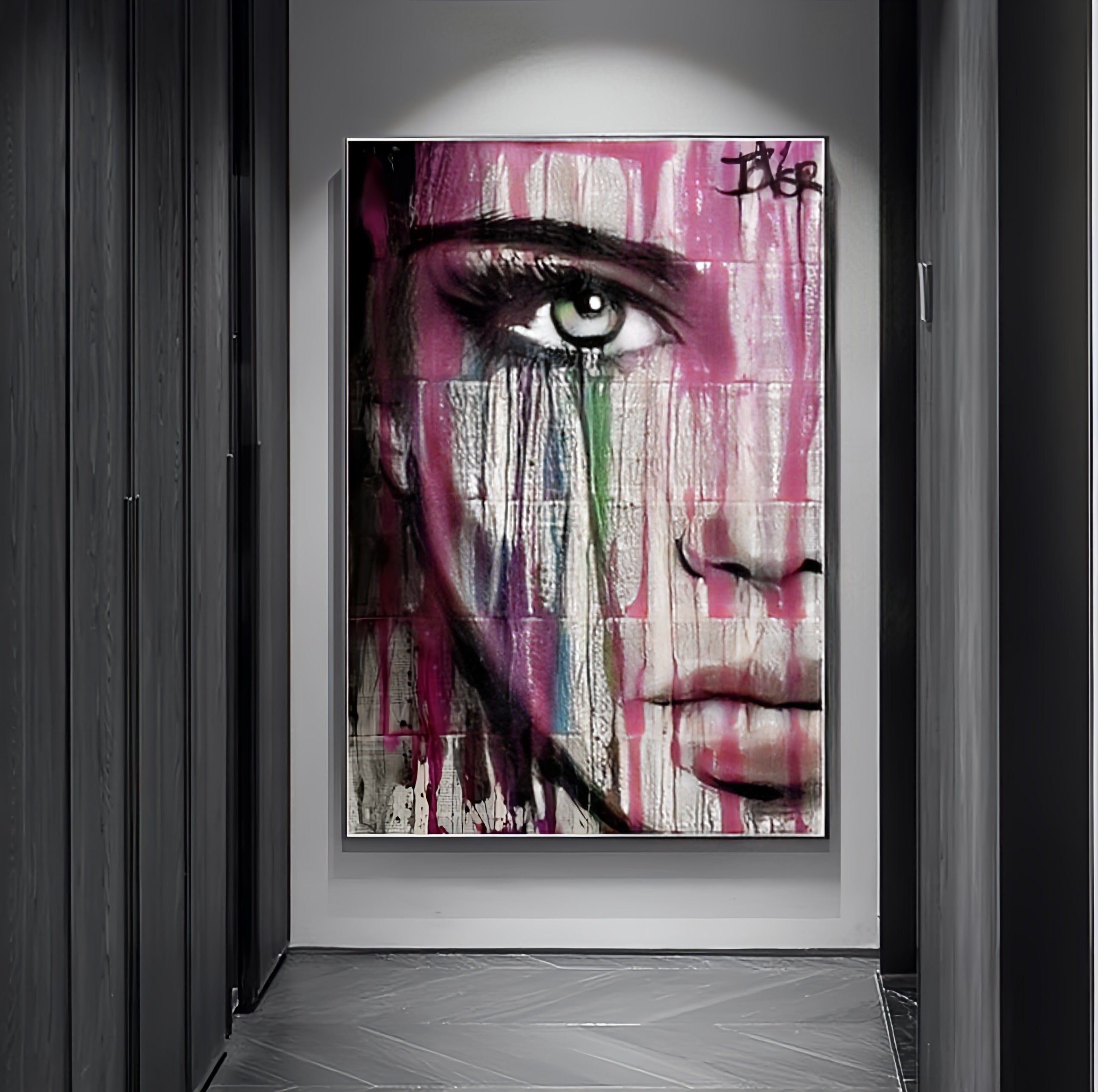 Graffiti Women Wall Art